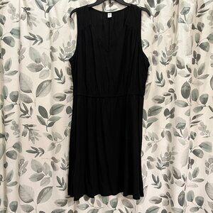 Old Navy Black Sleeveless Dress